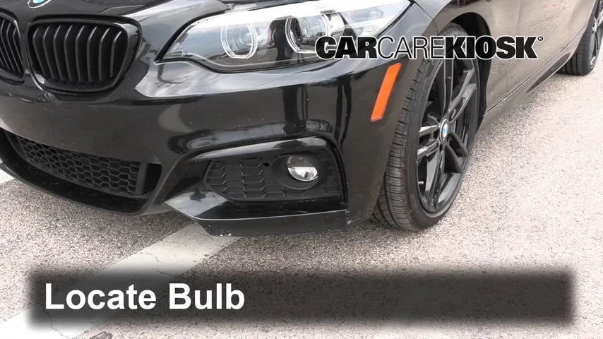 2019 BMW 230i xDrive 2.0L 4 Cyl. Turbo Coupe Éclairage Feu antibrouillard (remplacer l'ampoule)